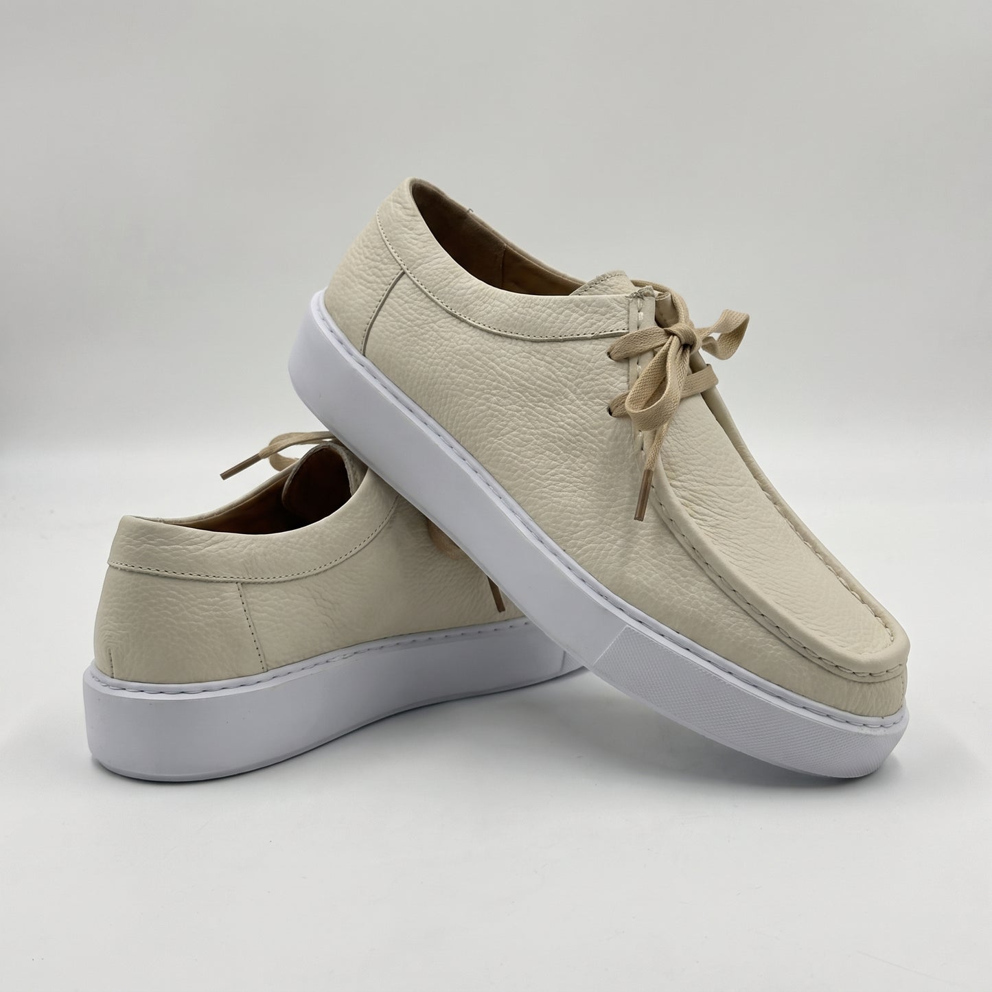 Derby Cuir Grainé Plateforme