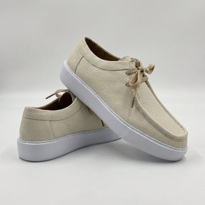 Derby Cuir Grainé Plateforme