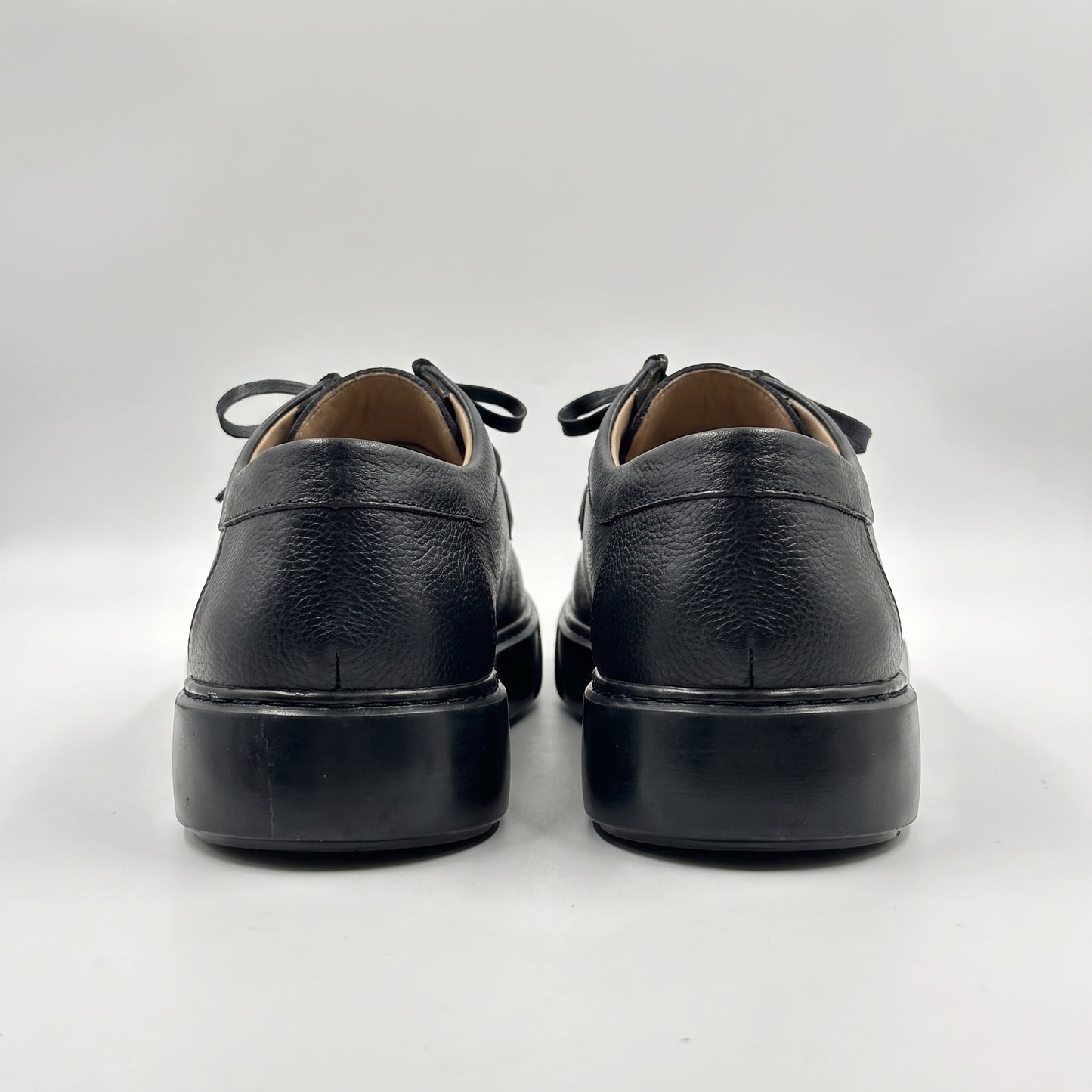 Derby Cuir Grainé Plateforme